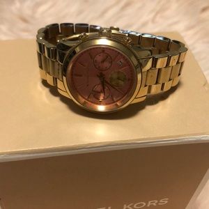 Michael Kors Pink Runway Watch
